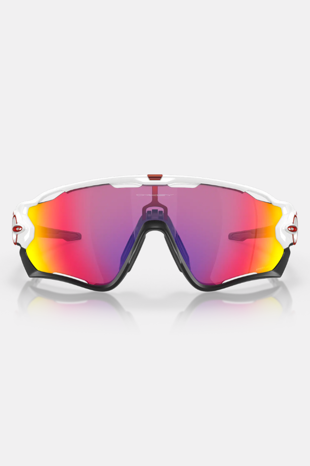 Oakley Jawbreaker Polished White / Prizm Road