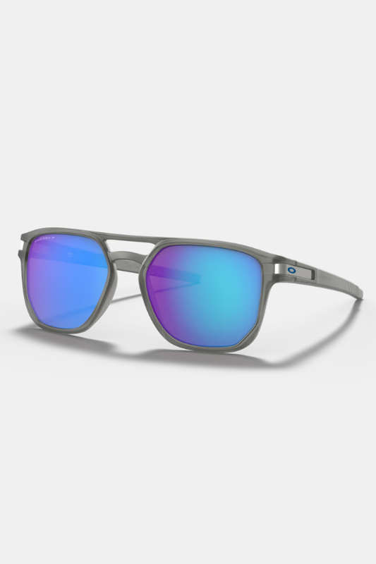 Oakley Latch™ Beta Matte Grey Ink / Prizm Sapphire Polarized