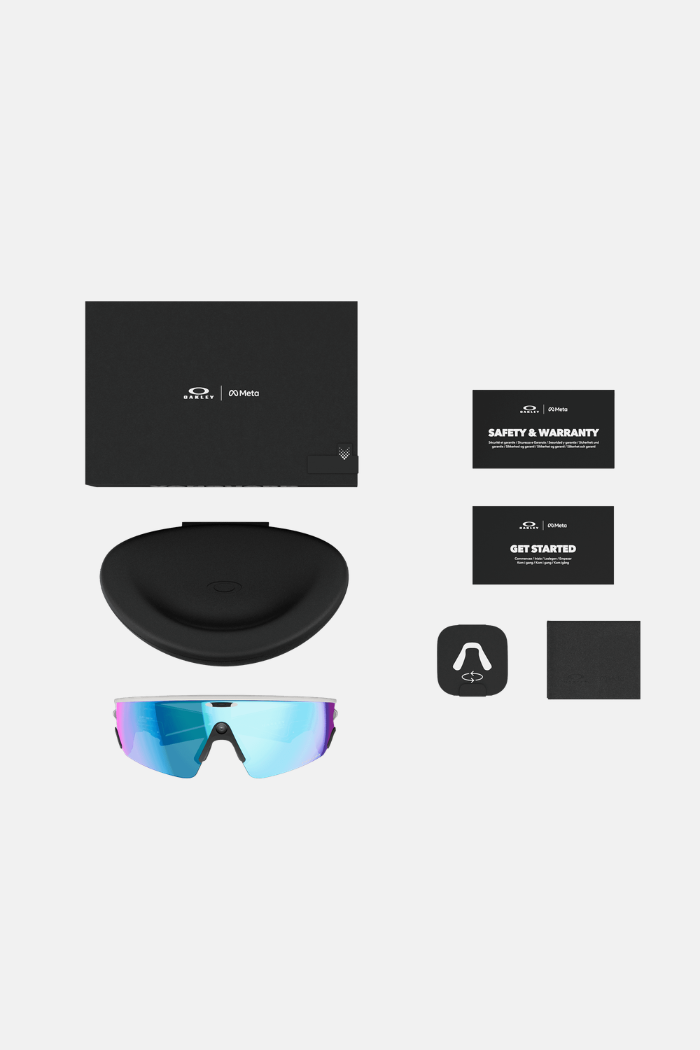 Oakley Meta Vanguard White / Prizm Sapphire