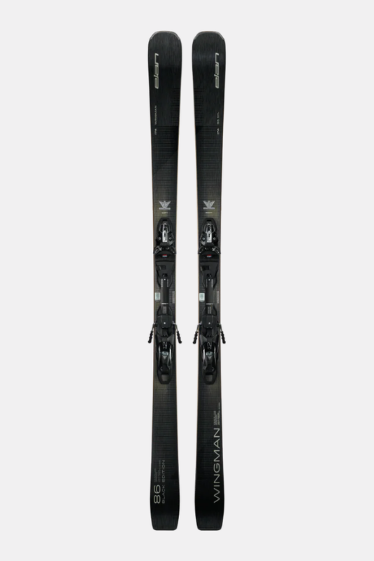 Pack Esquís Elan Wingman 86 Black Edition + Fijaciones EMX 12.0 Gw FX