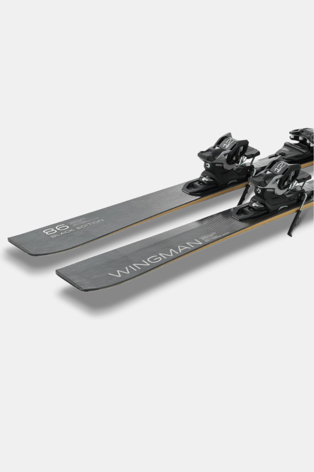 Pack Esquís Elan Wingman 86 Black Edition + Fijaciones EMX 12.0 Gw FX