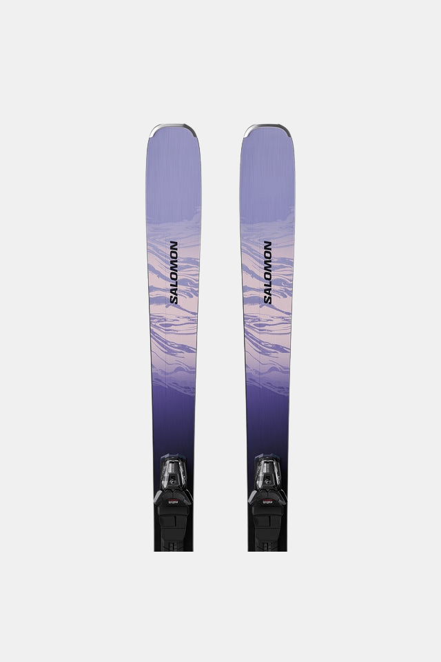 Salomon Pack Esquí E Stance W 84 + M10 GW L9 Sweet Lavender/Bleached Denim