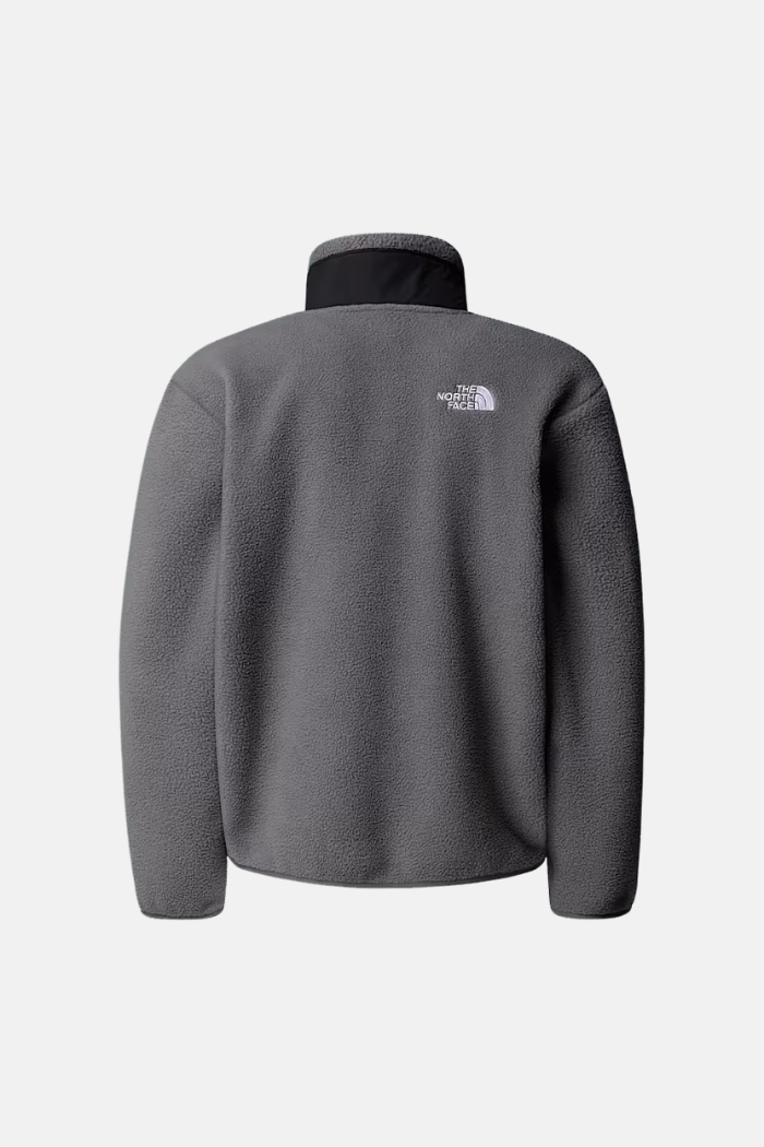The North Face Boys Yumiori FZ Forro Polar Smoked Pearl/TNF Black
