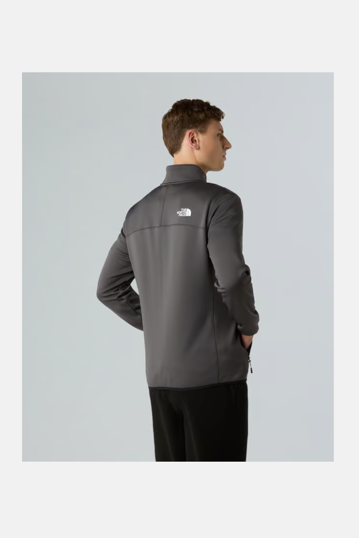 The North Face Crest FZ Forro Polar Anthracite Grey