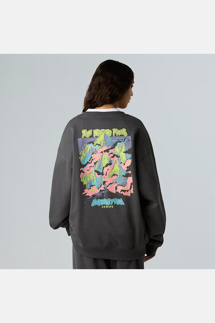 The North Face Expedition Celebration Sudadera Cuello Redondo Anthracite Grey