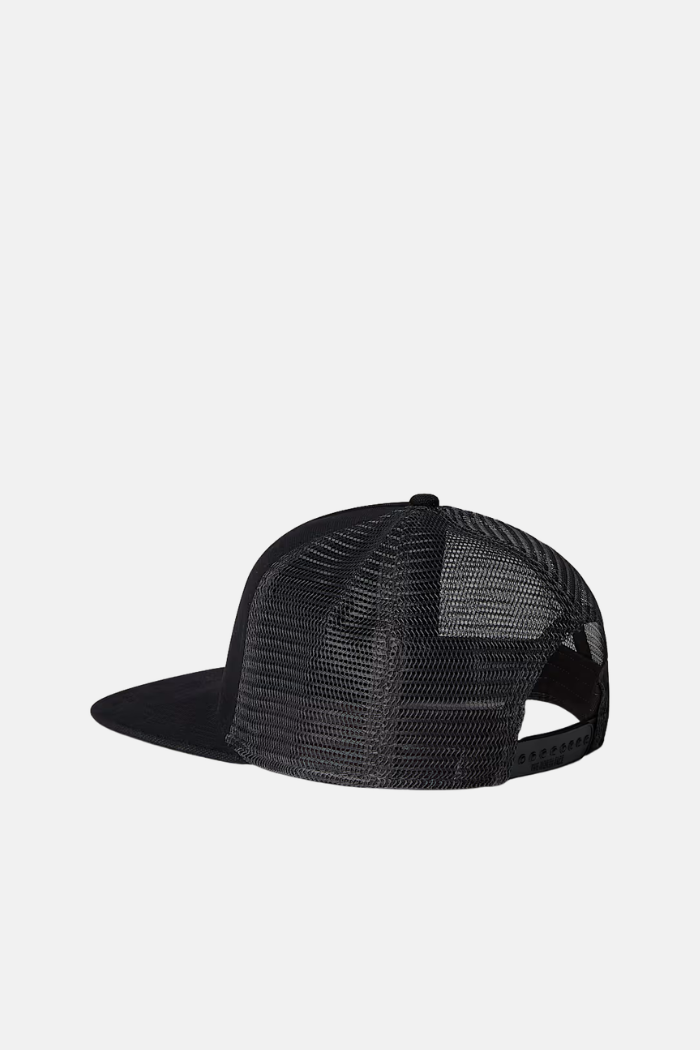 The North Face Half Dome Trucker Gorra TNF Black/Leather Patch