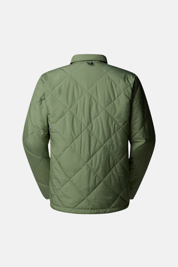 The North Face Mns Afterburner Flannel Chaqueta Bark Mist/TNF Black Shadow Plaid