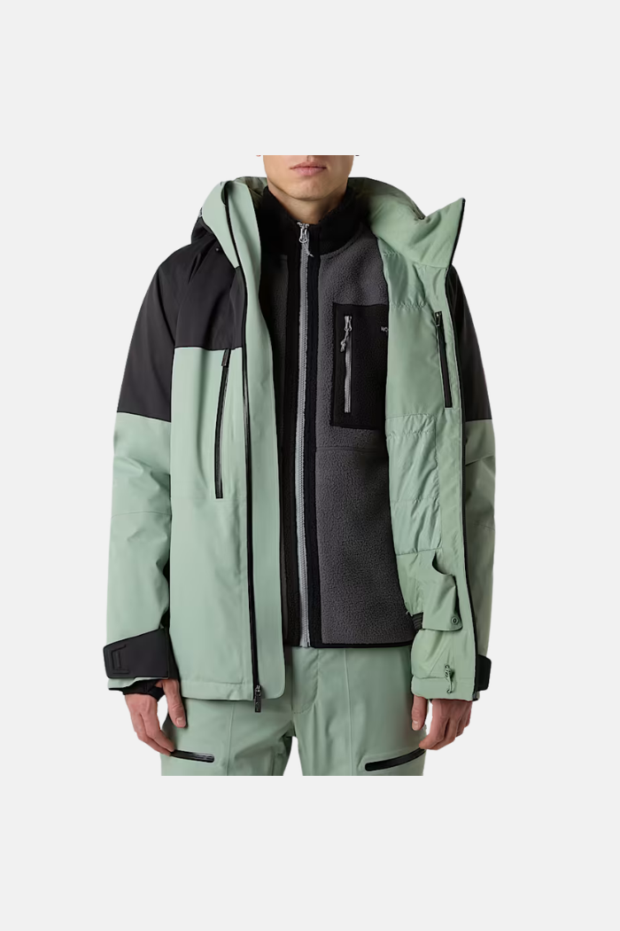 The North Face Mns Chakal Chaqueta Slate Moss/TNF Black