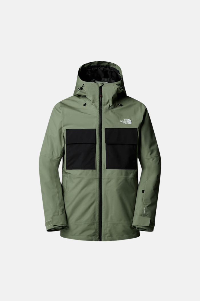 The North Face Mns Triclimate Fourbarrel 3 en 1 Chaqueta Bark Mist-TNF Black