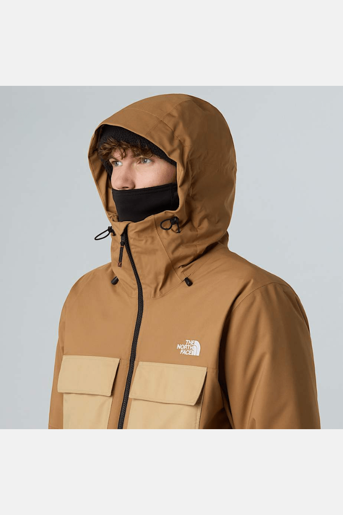 The North Face Mns Triclimate Fourbarrel 3 en 1 Chaqueta Utility Brown-Khaki Stone