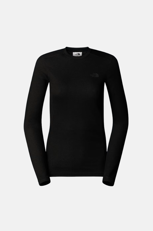 The North Face Wms Easy L/S Camiseta Técnica TNF Black