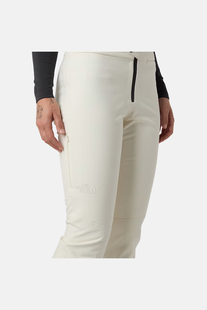 The North Face Wms Snoga Pantalones White Dune/White Dune