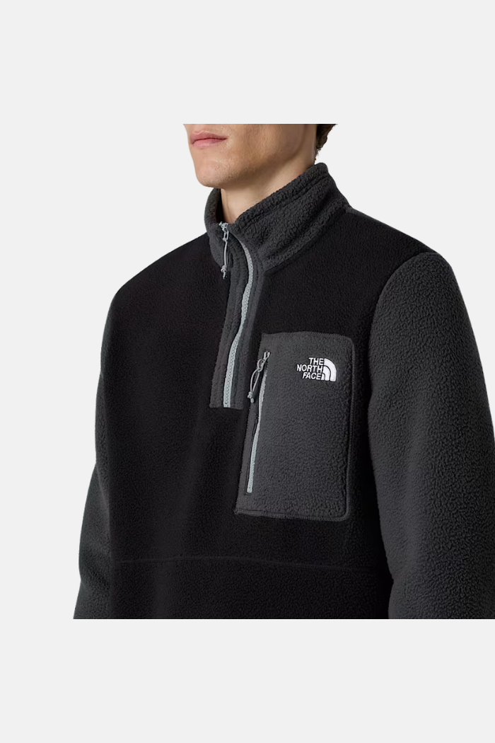 The North Face Yumiori 1/4 Zip Forro Polar TNF Black/Asphalt Grey/Monument Grey