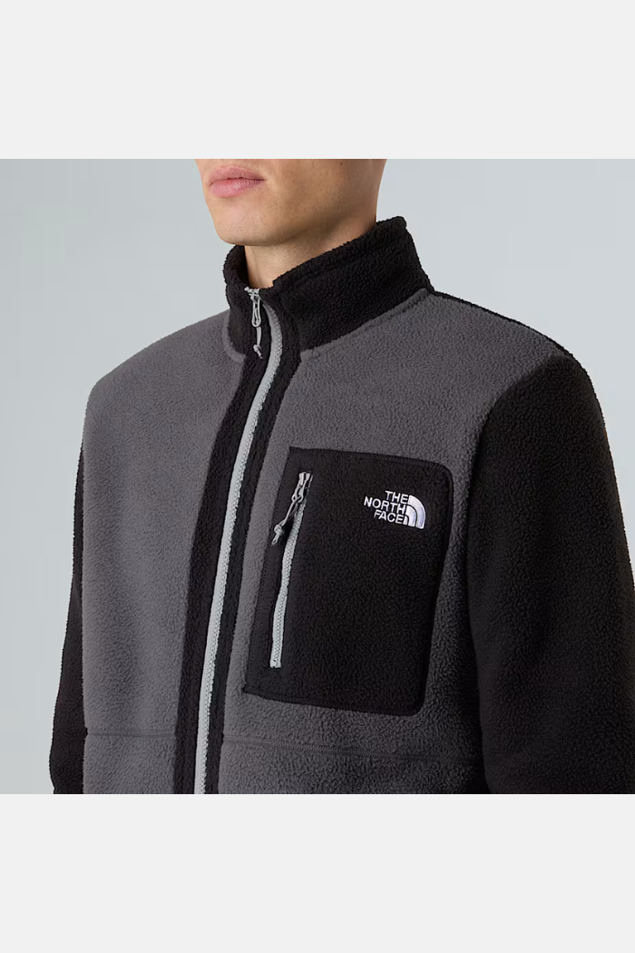 The North Face Yumiori Full Zip Forro Polar Anthracite Grey/TNF Black Monument Grey