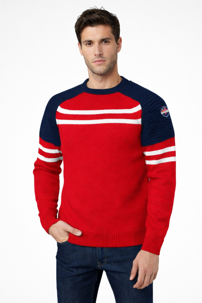 Vuarnet Knit Rongbuk Jersey Red