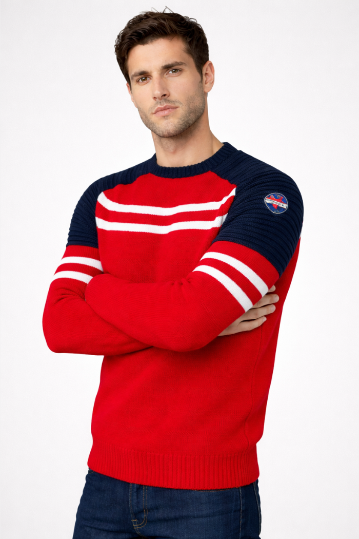 Vuarnet Knit Rongbuk Jersey Red