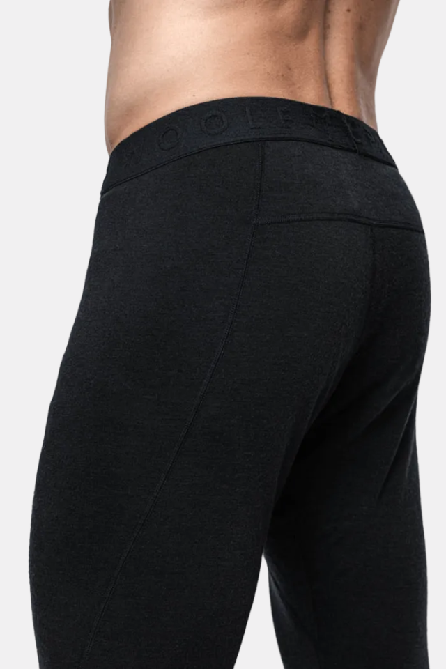 Woolf Merino Roni 100% Merino Pantalón Técnico Black 