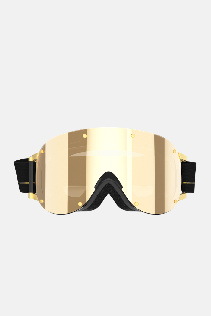 Yniq Model Four Máscara Black All Gold