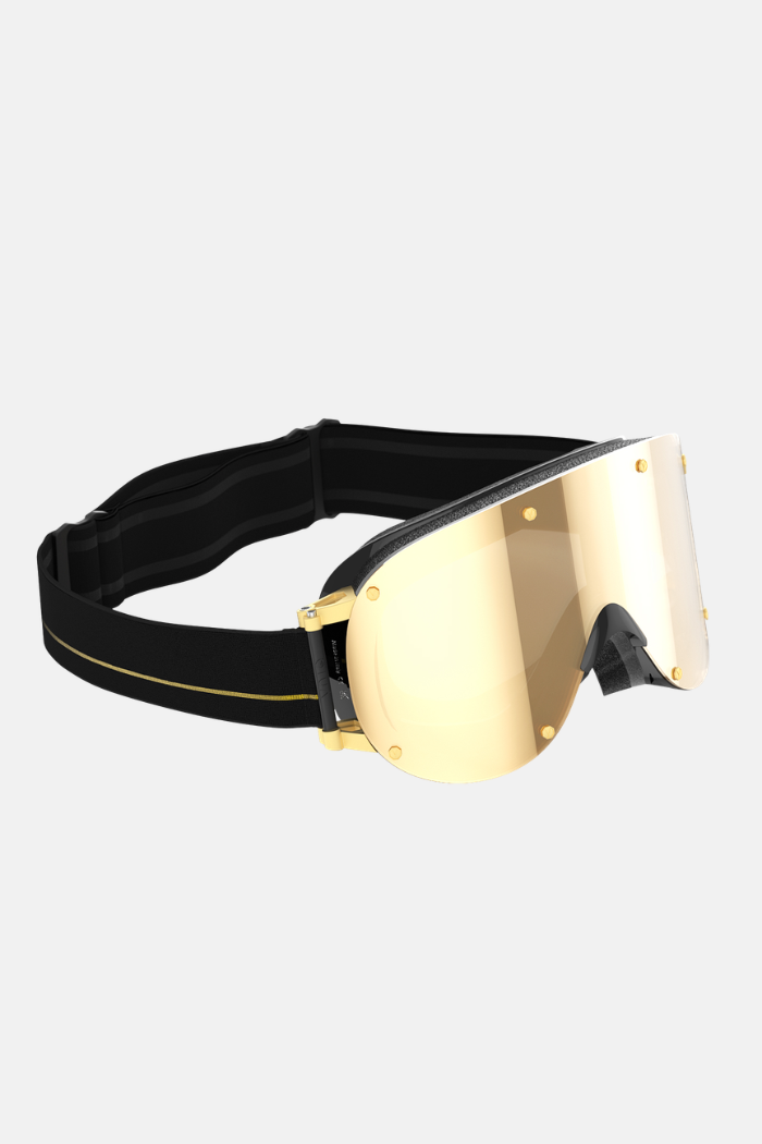 Yniq Model Four Máscara Black All Gold