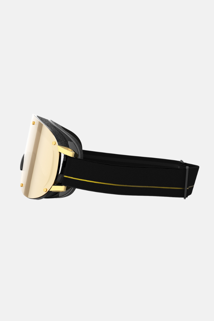 Yniq Model Four Máscara Black All Gold