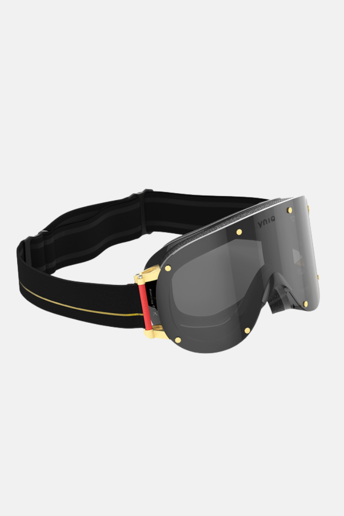 Yniq Model Four Máscara Black Black Gold