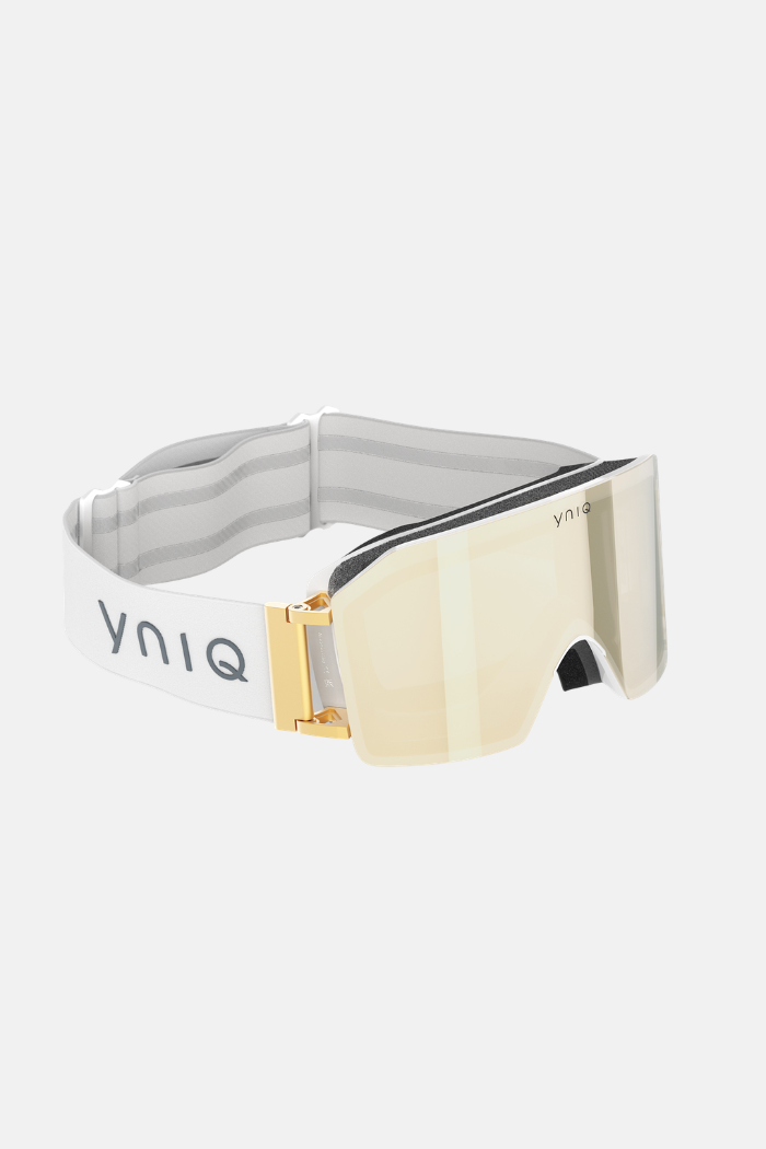 Yniq Model Nine Máscara White Gold