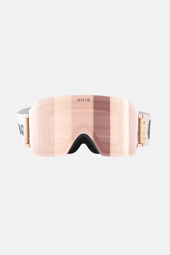 Yniq Model Nine Máscara White Rose Gold