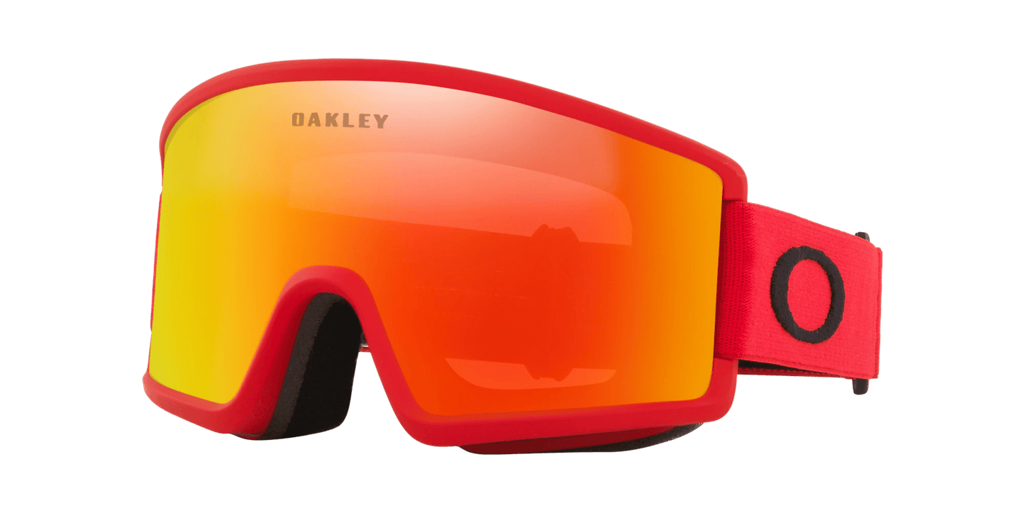 Oakley Target Line M Mask Red Line Fire/Iridium No