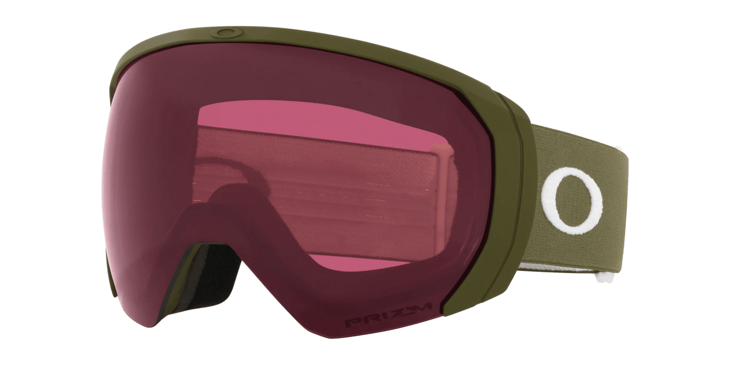 Máscara Oakley Flight Path L, cor Dark Brush Prizm/Cinza Escuro Não