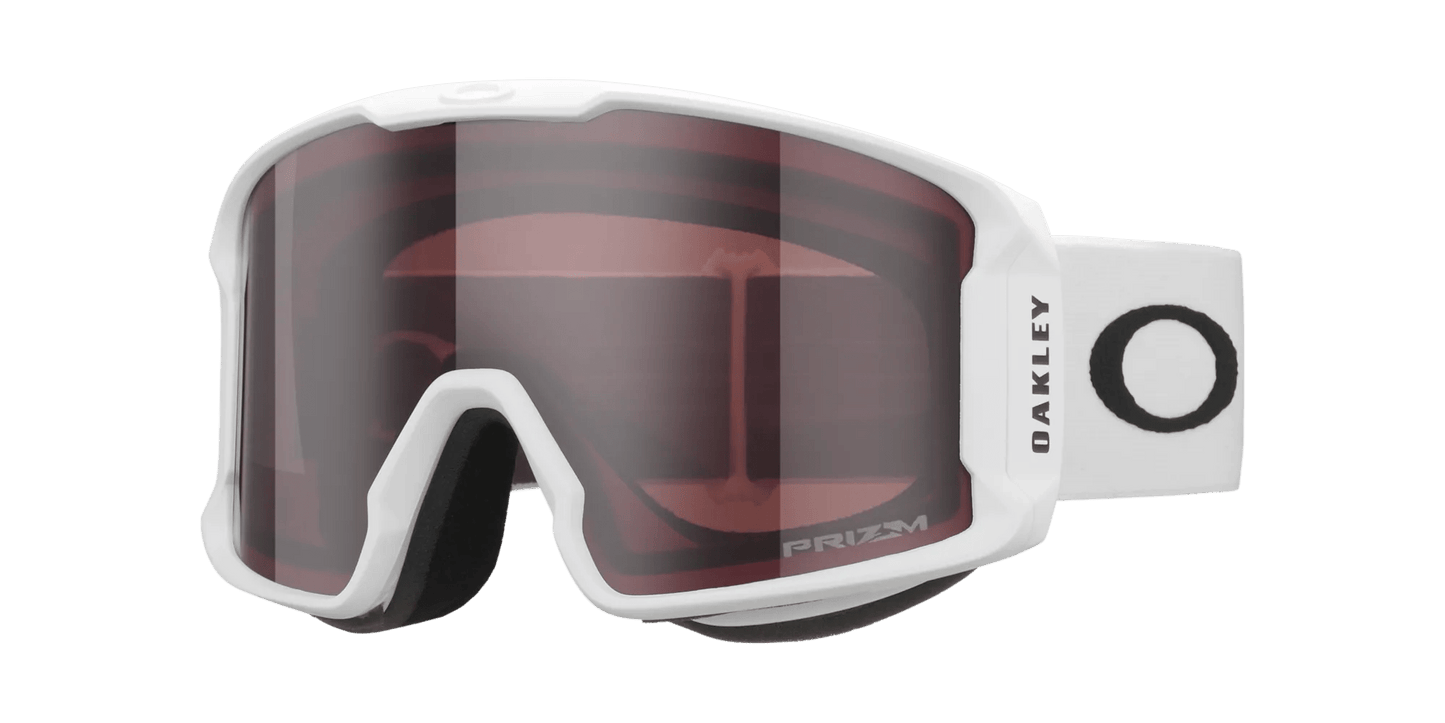 Oakley Line Miner L Máscara Matte/White Prizm/Garnet No