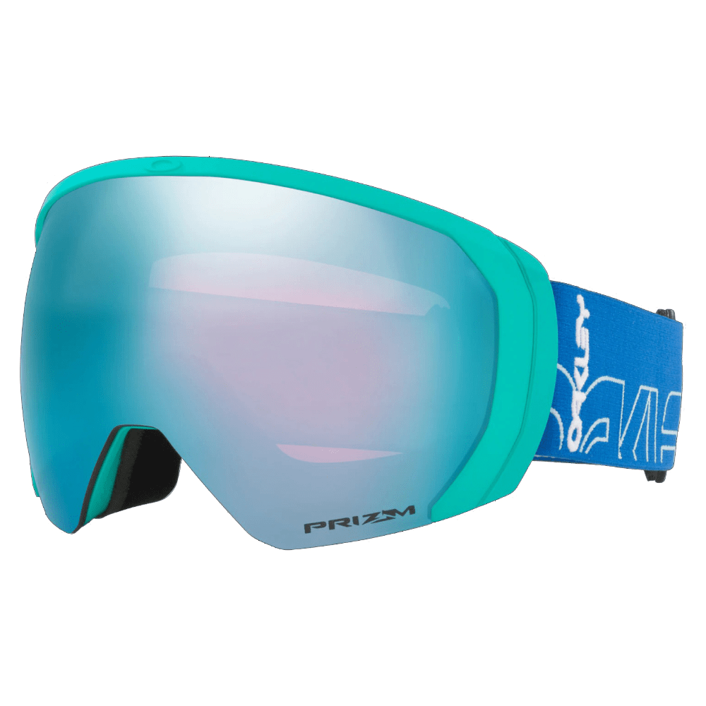 Máscara Oakley Flight Path L Biamb1B Pzm/Sapphire Iridium Não