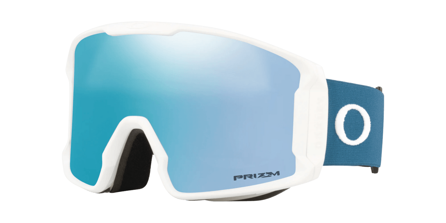 Oakley Line Miner L Máscara Poseidon/White Prizm/Sapphire No