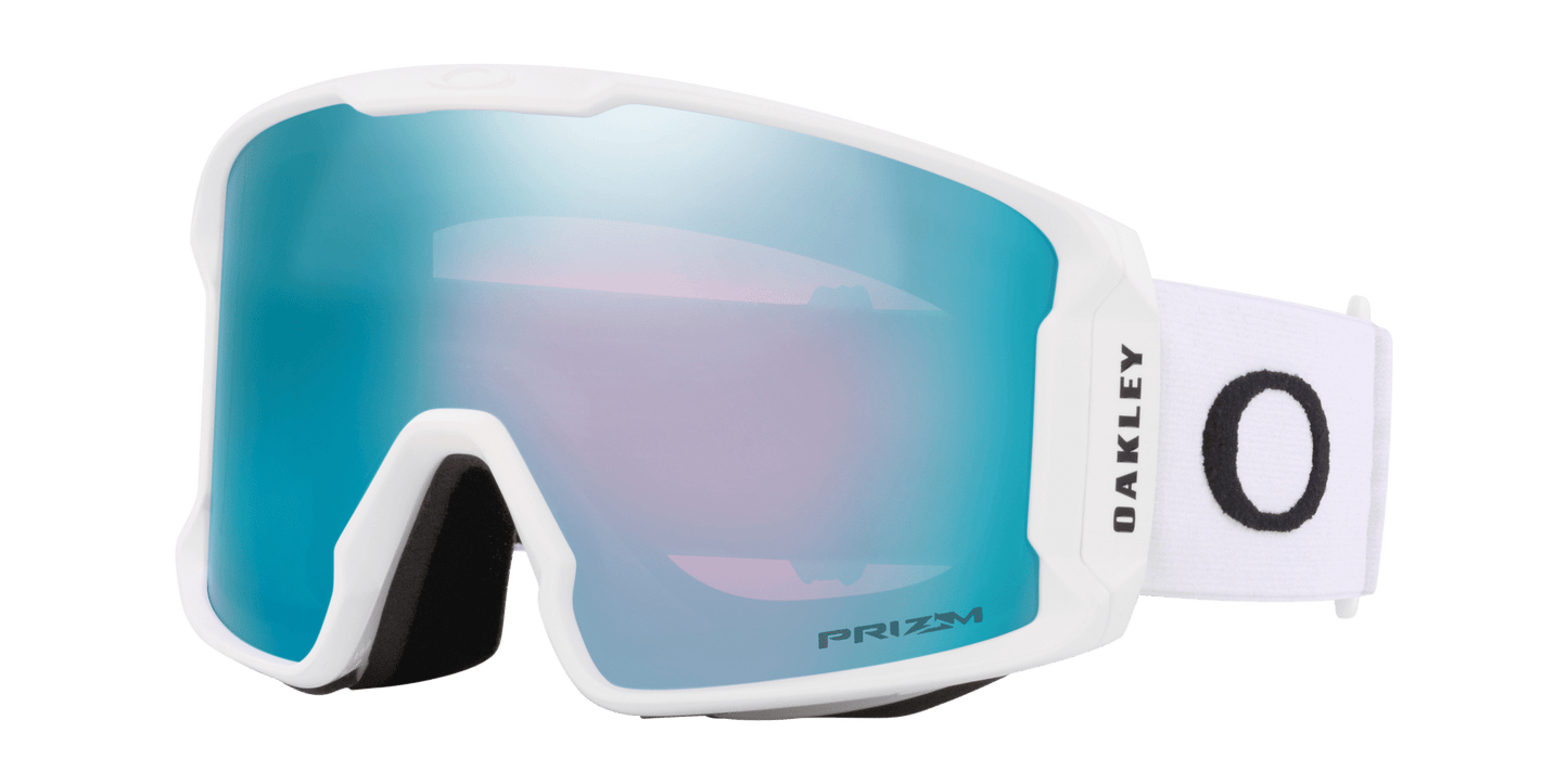 Oakley Line Miner L Máscara Matte/White Prizm/Sapphire No