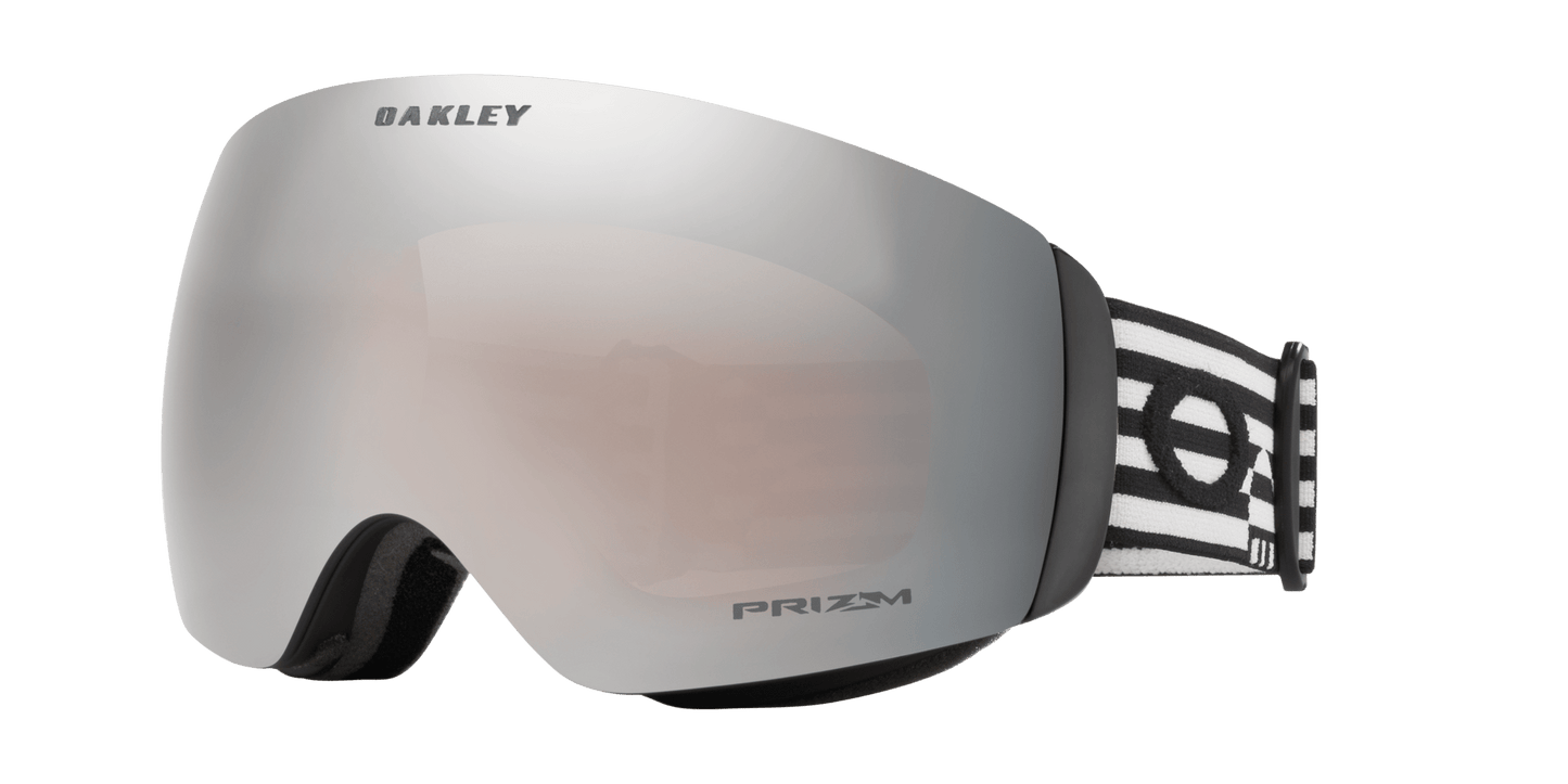 Oakley Flight Deck M Máscara Black/White GEO Prizm Snow Black Iridium No
