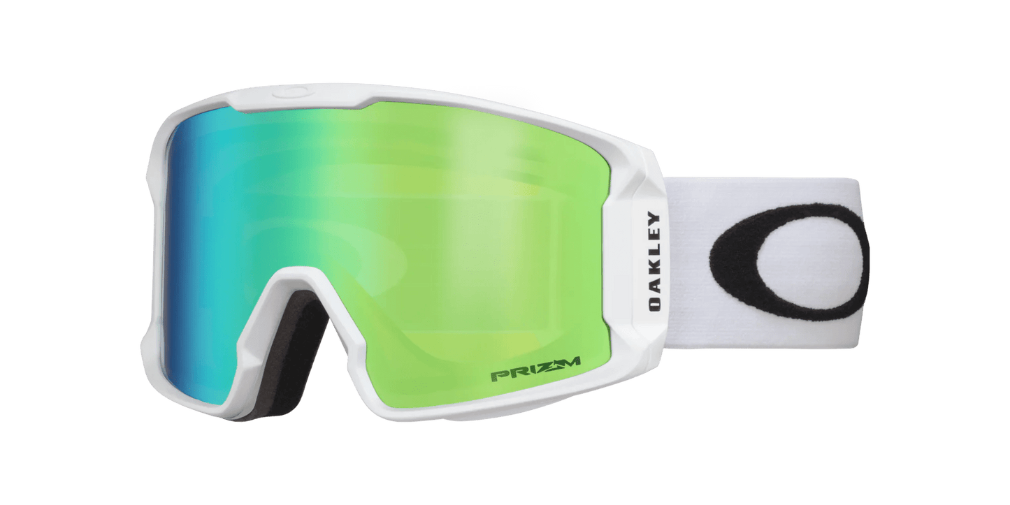Oakley Line Miner L Máscara Matte/White Prizm/Jade No