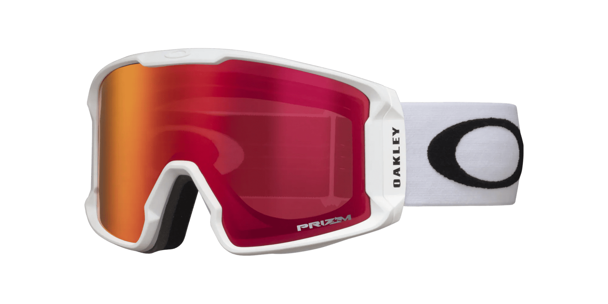 Masque Oakley Line Miner L Matte/Blanc Prizm/Torch Non