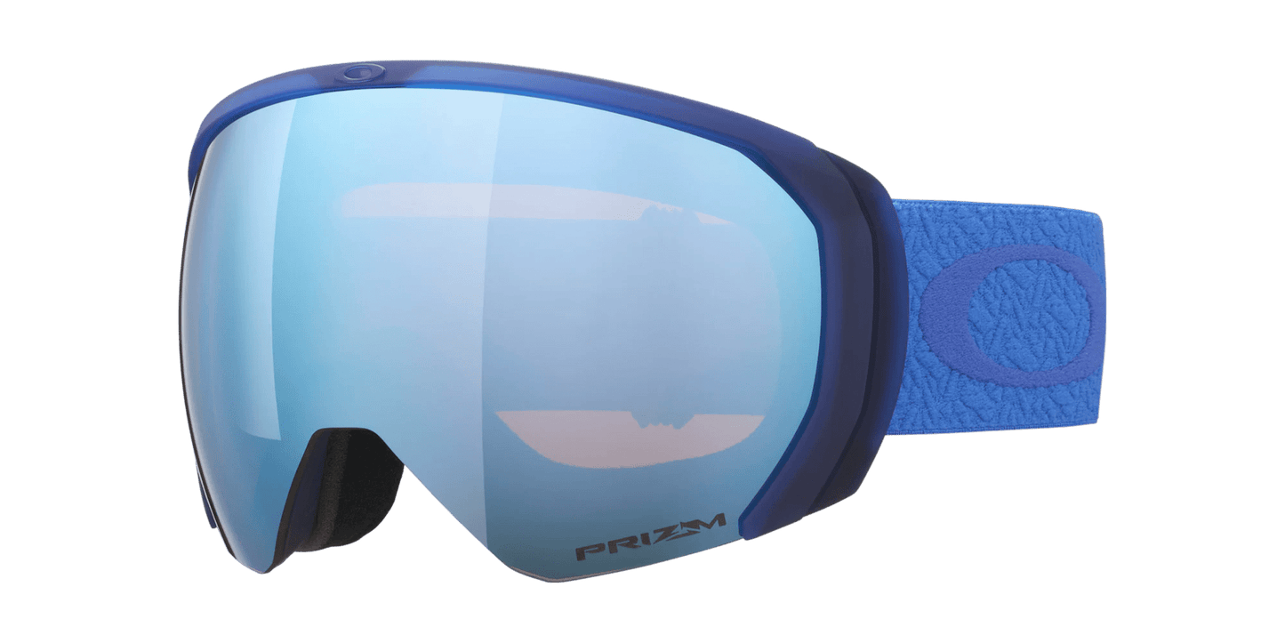 Máscara Oakley Flight Path L Azul Air Pzm/Sapphire Iridium Não