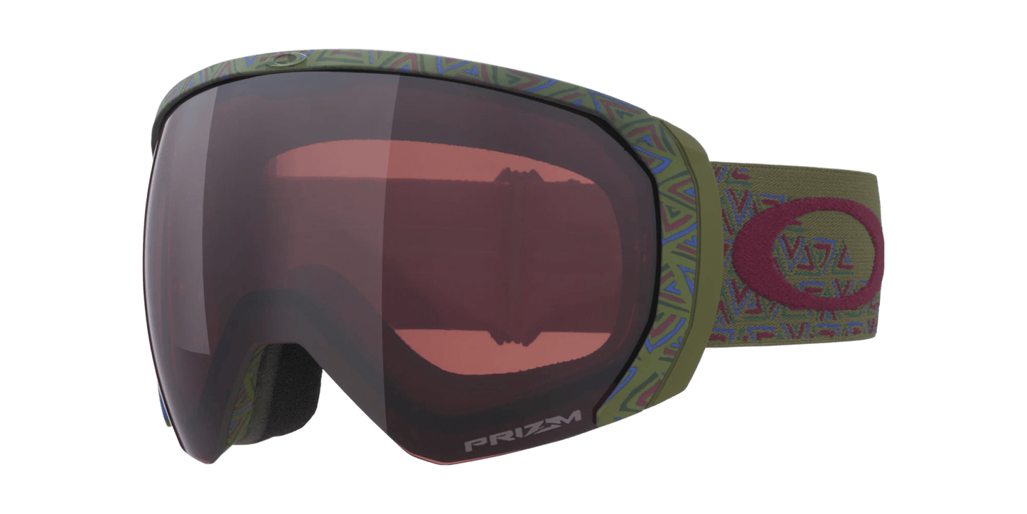 Oakley Flight Path L Dark Brush Cascade Prizm/ Garnet GBL Não