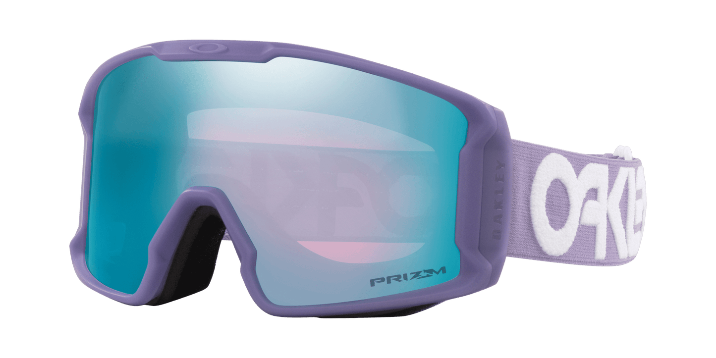 Oakley Line Miner M Máscara Matte B1B Lilac Prizm/Sapphire Irid GBL No