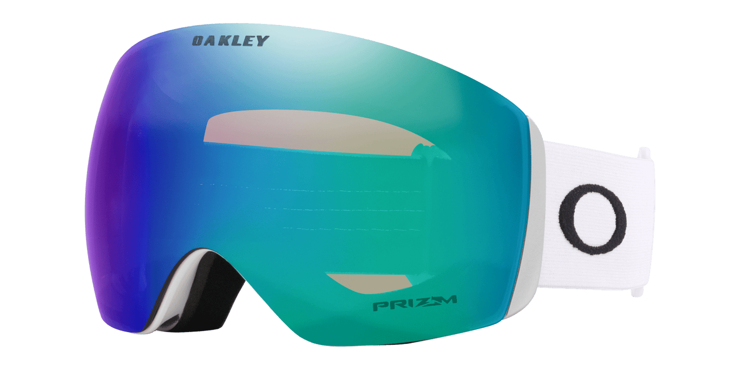 Oakley Flight Deck M Máscara Matte/White Prizm/Argon No