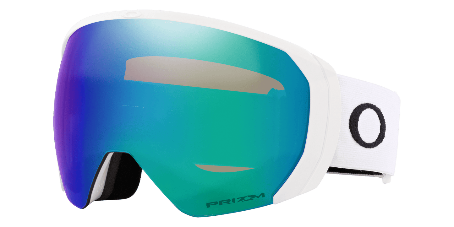 Máscara Oakley Flight Path L Fosca/Branca Prizm Argon Não