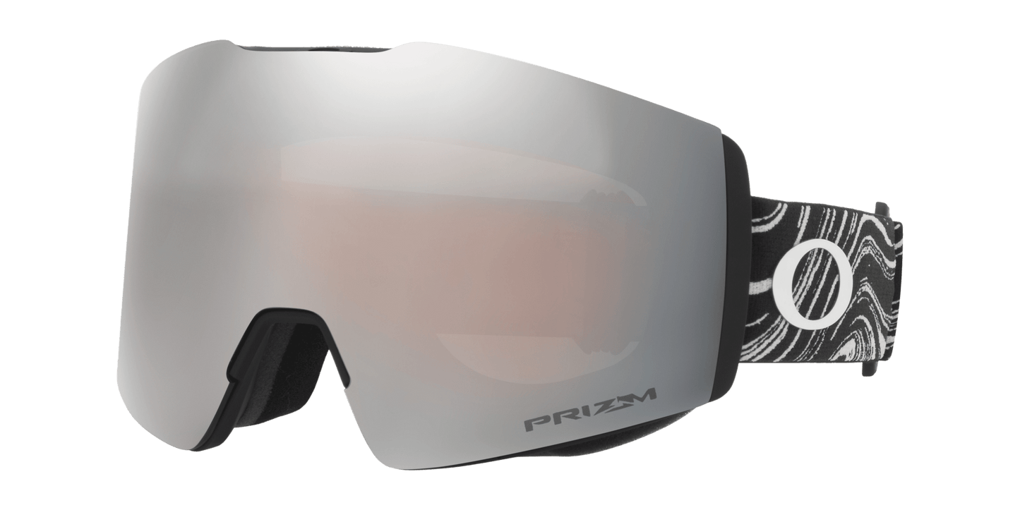Oakley Fall Line M Mascara Black Swirl Prizm Snow Black Iridium No
