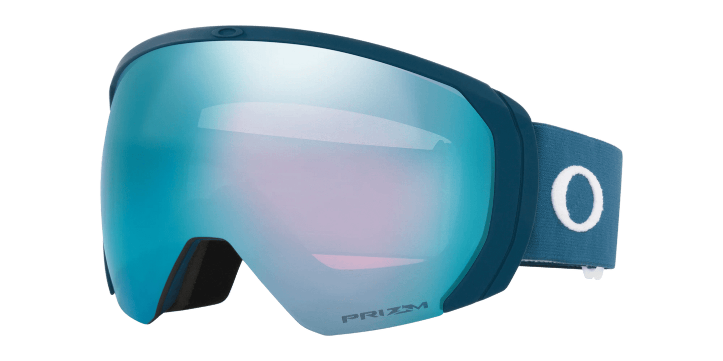 Máscara Oakley Flight Path L Poseidon Pzm/Sapphire Iridium Não